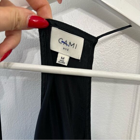 Cami NYC Racer Charmeuse Cami - Picture 5 of 8
